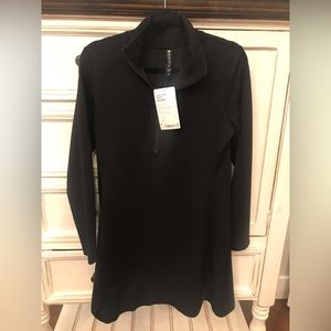 Athleta Deep Dive Dress Black Size Medium NWT